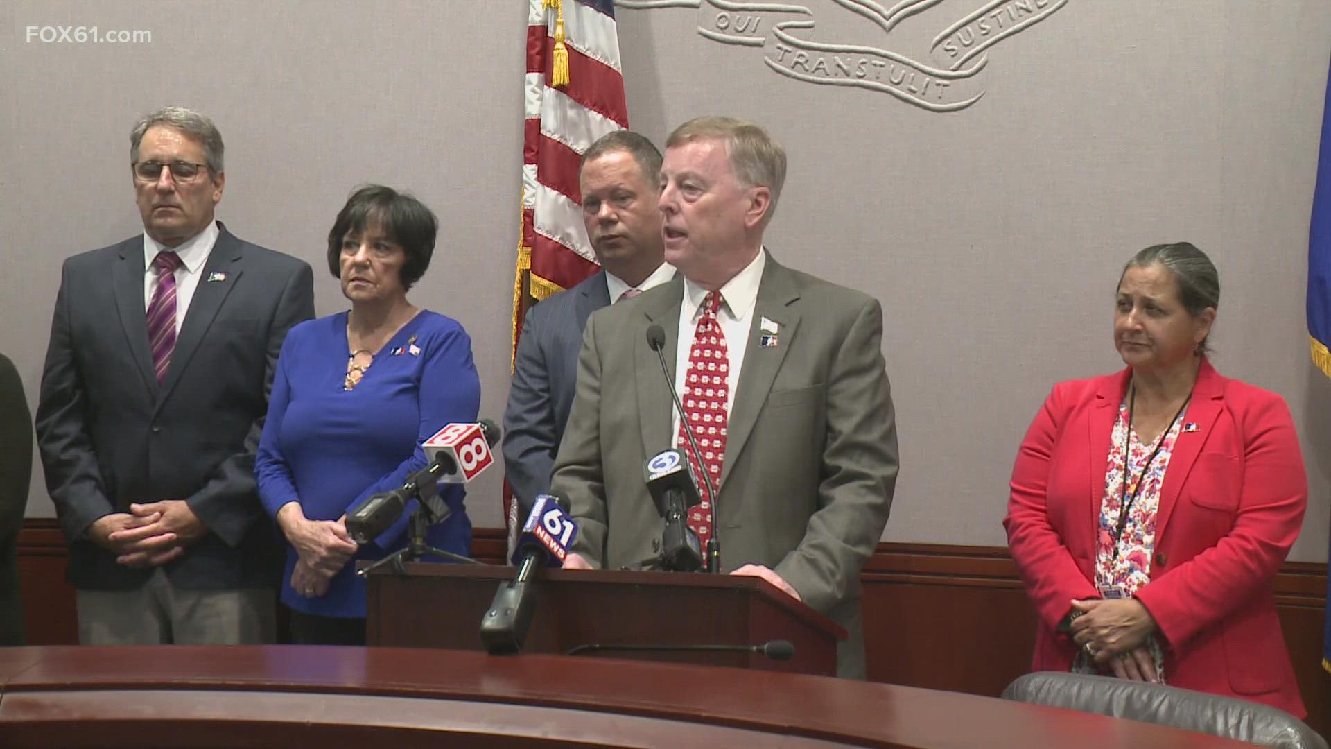 The hearing is being hosted by conservative caucus members of the general assembly following both state and federal mandates for some workers to get vaccinated.