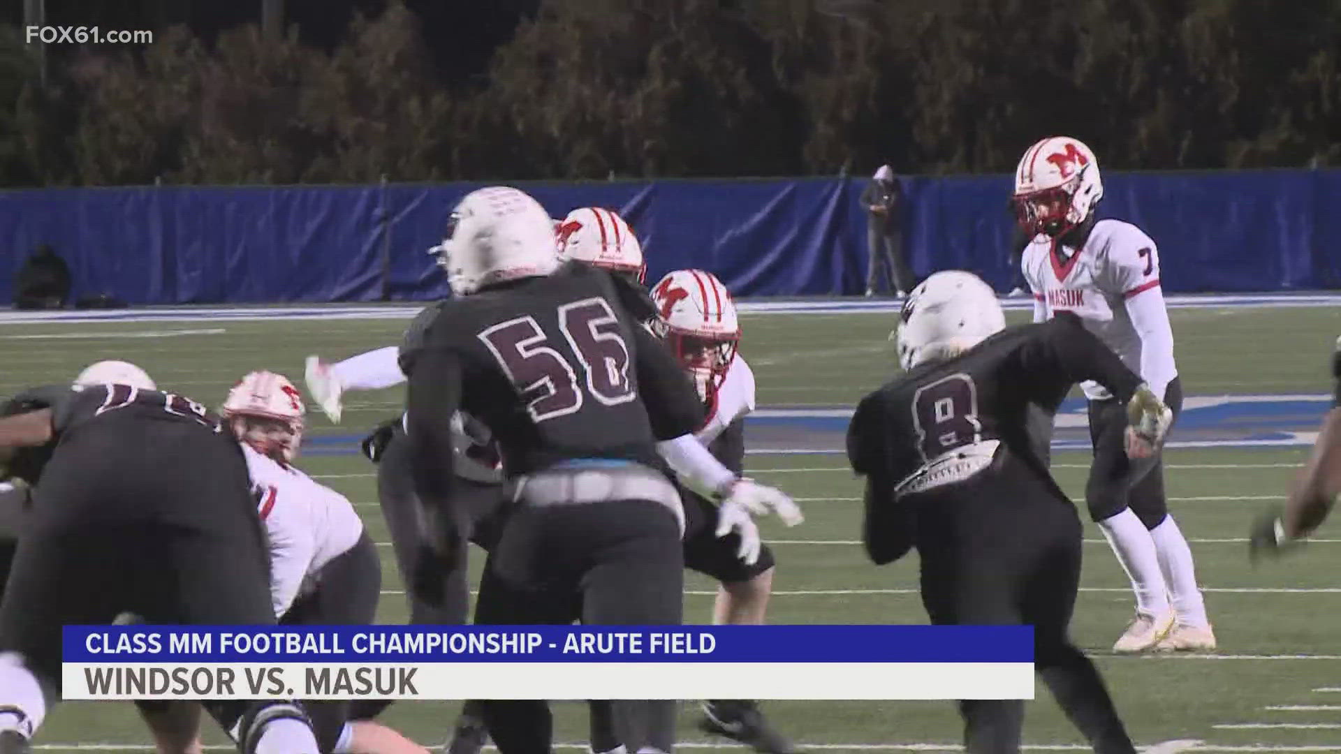 Masuk football upset unbeaten Windsor 24-21 in the final seconds on a field goal from kicker Jackson Zylick to win the Class MM state championship.