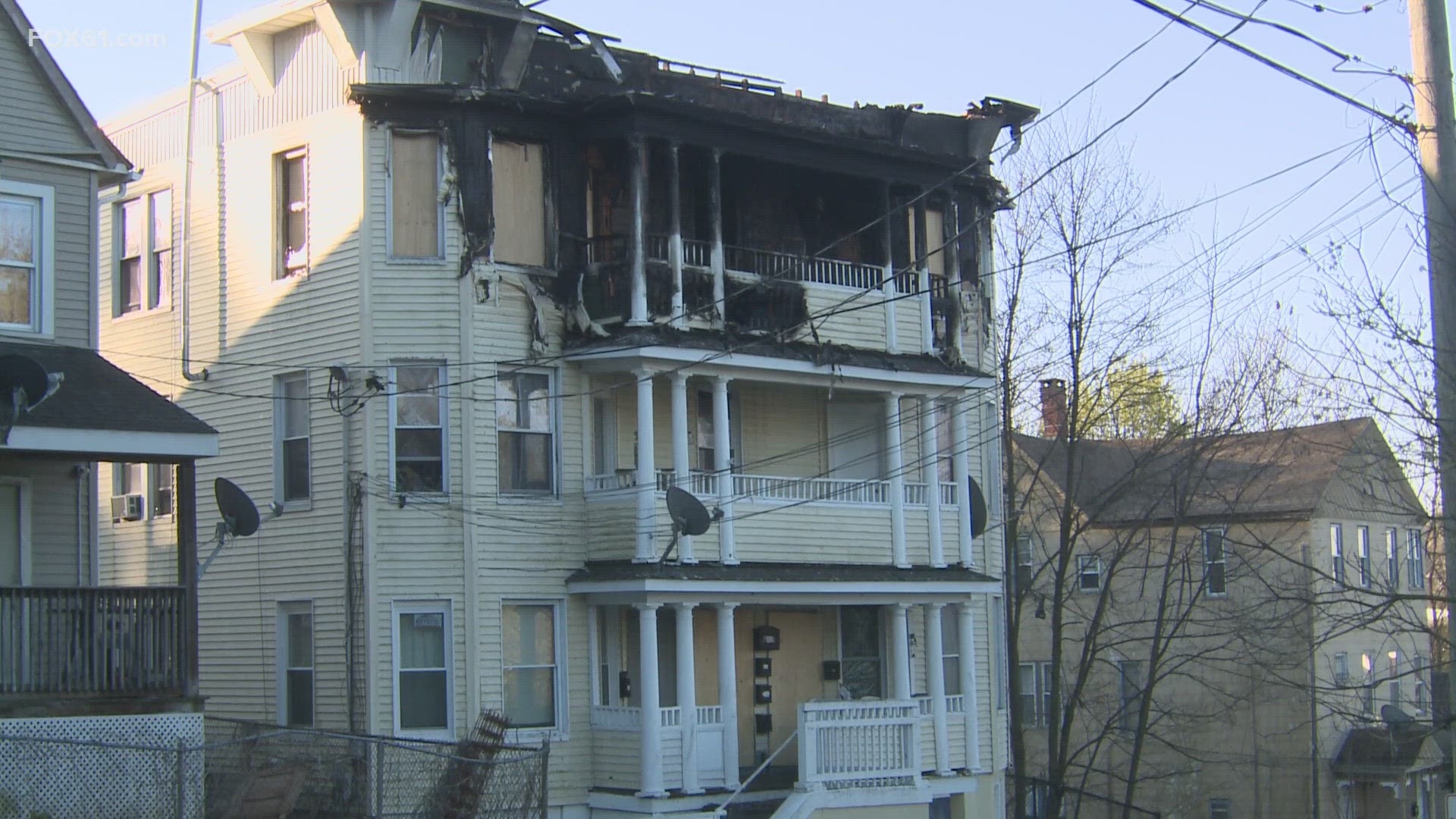 More than two dozen people are now without a home in Waterbury after a fire ripped through a multi-family home Monday night. Everyone got out safely.