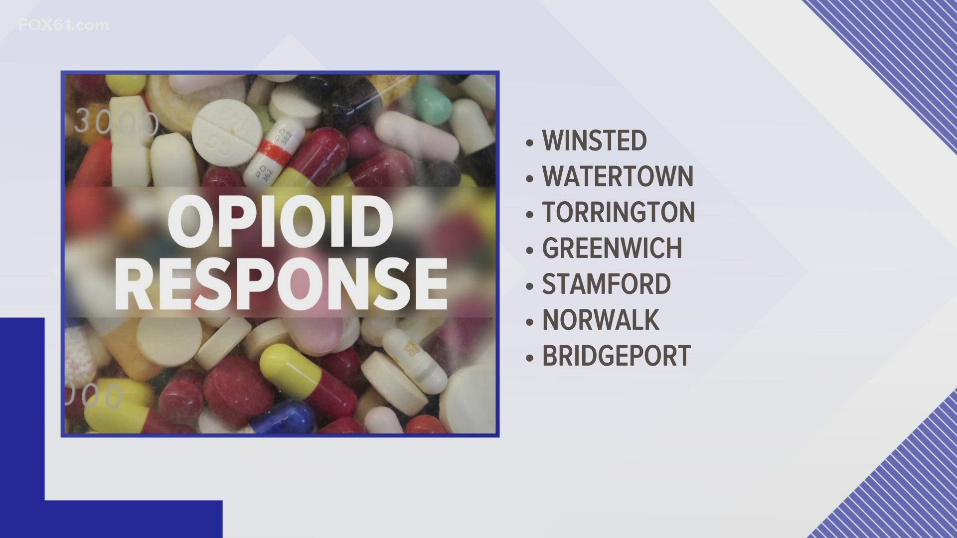 The opioid epidemic is still a recurring battle in Connecticut. New funding from the Department of Justice is helping with ways to combat the crisis.