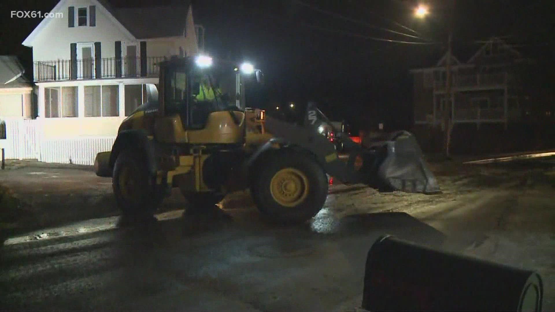 Some shoreline communities dealing with the impacts of the storm after flood waters swept through their neighborhoods.