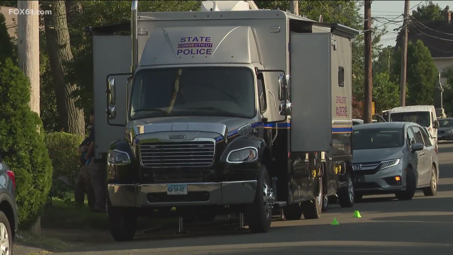 Police have been on scene all day Thursday on Westfield Avenue in Ansonia after a reported murder-suicide occurred at a home there.