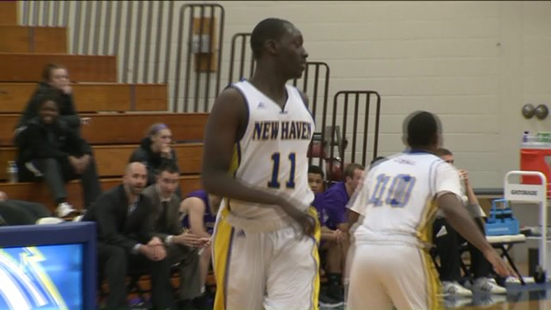 University of New Haven freshman Roy Kane Jr. becoming a force