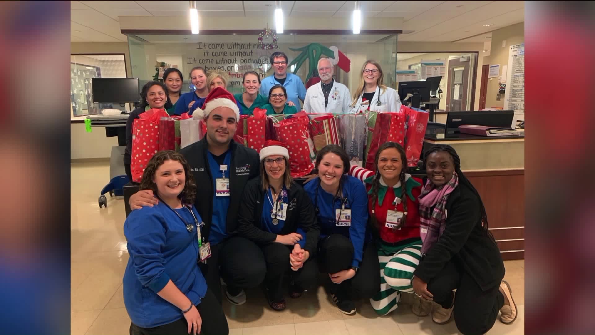 Hartford Hospital patients have Christmas brightened by staff
