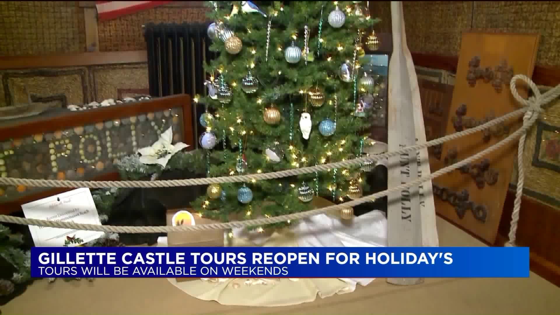Gillette Castle State Park open for holiday tours again despite budget