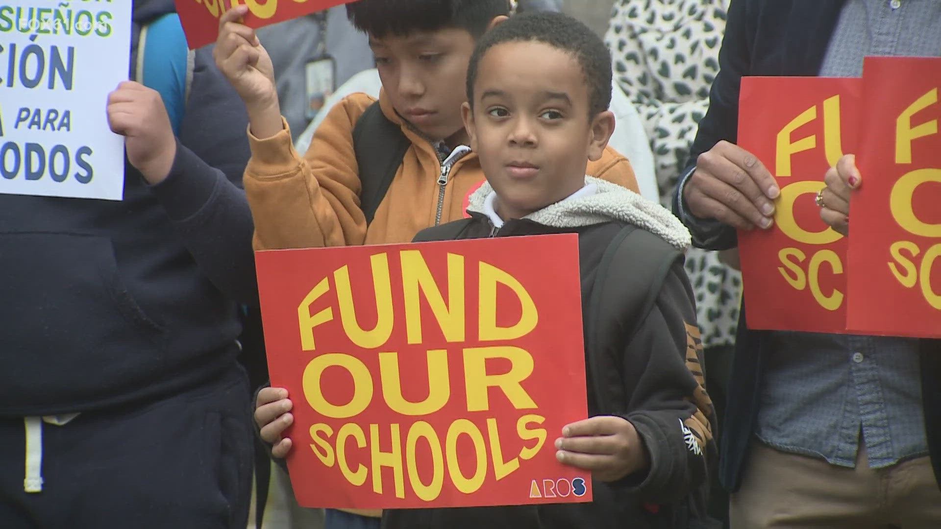 The city is calling for more state and federal funding for its public schools after using up all the money from pandemic funds.