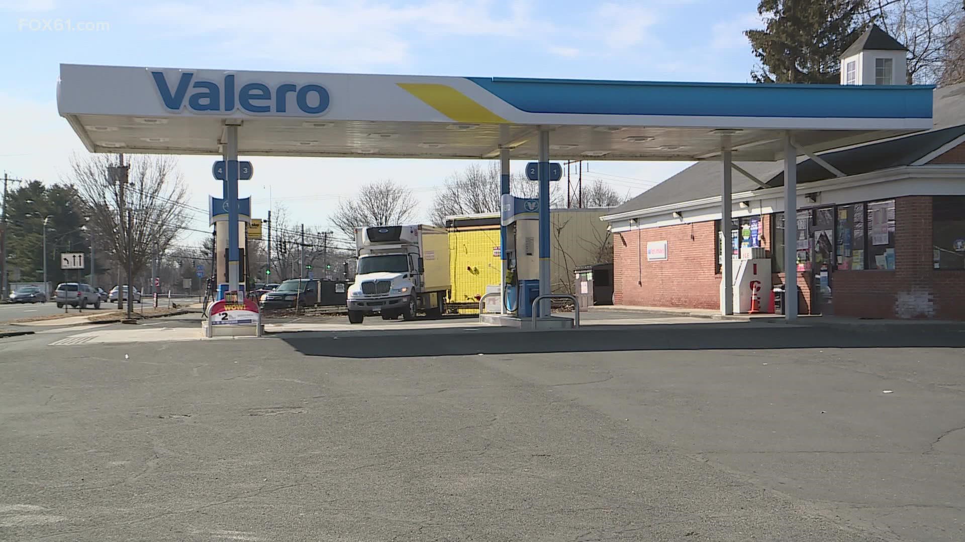 Gas prices in Connecticut are almost .30 cents higher than those in Massachusetts.