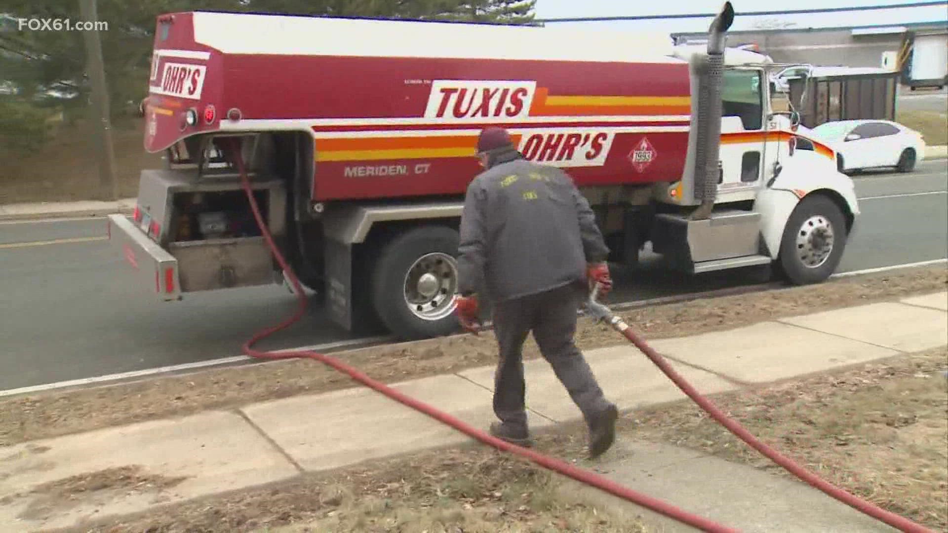 About 20% of home heating oil customers lock in their price for the season