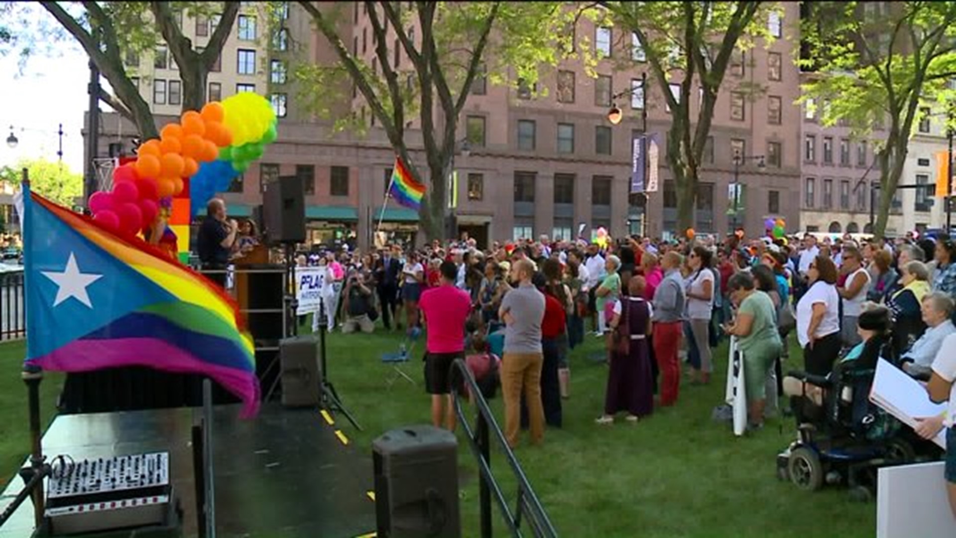 Celebrating gay pride in Hartford