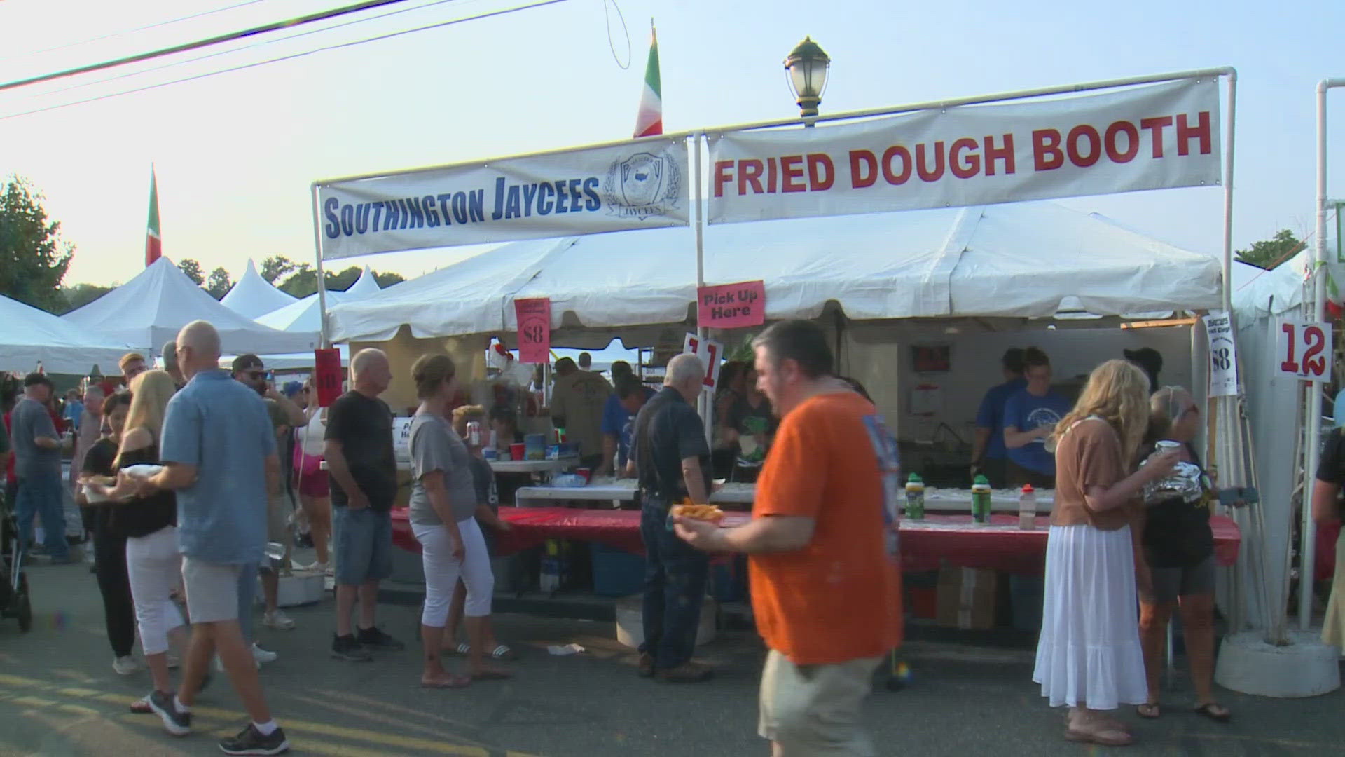 Among the many events taking place this weekend, a festival in Southington is celebrating Italian culture and cuisine.