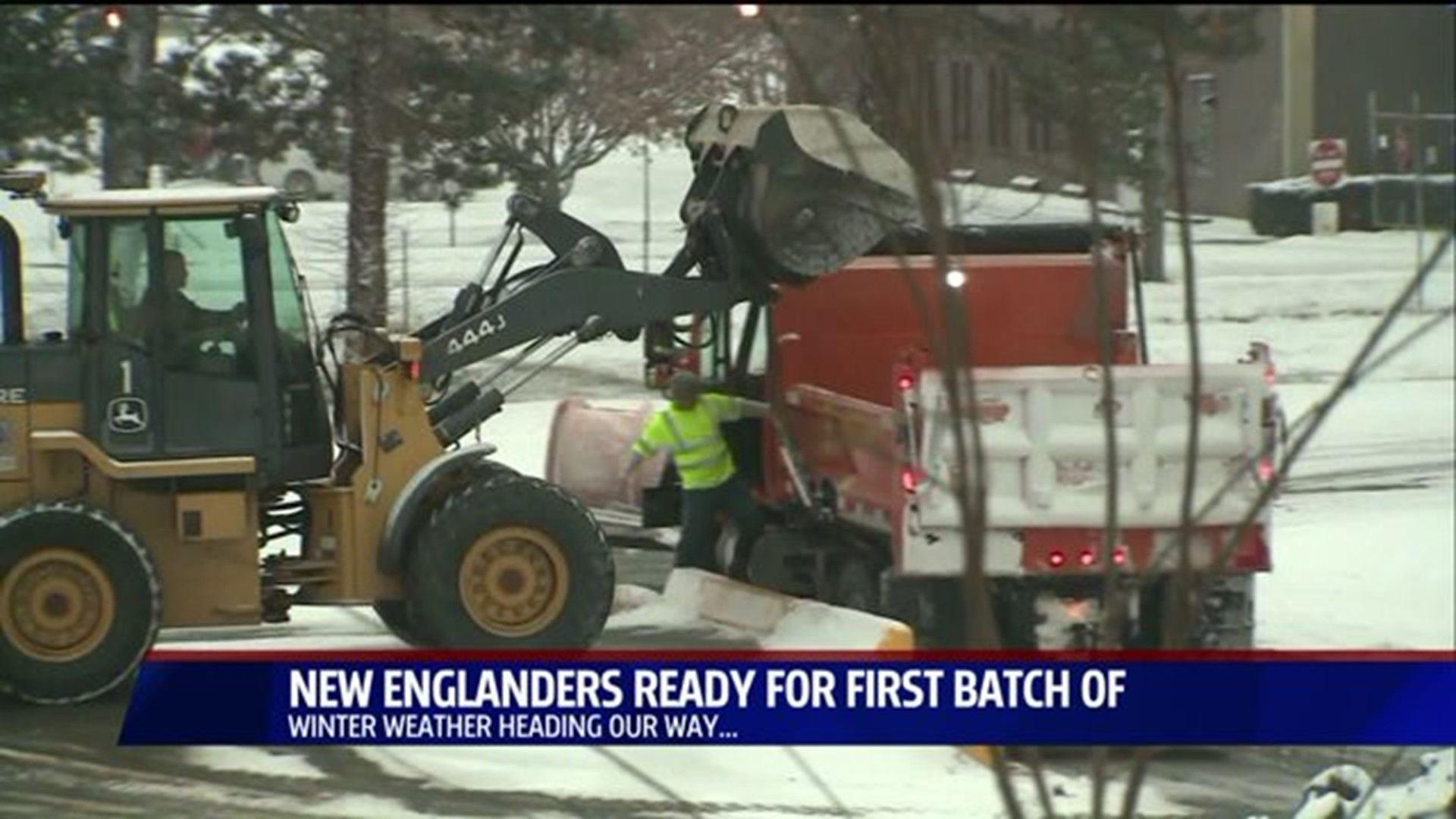 New Englanders prepare for first taste of winter