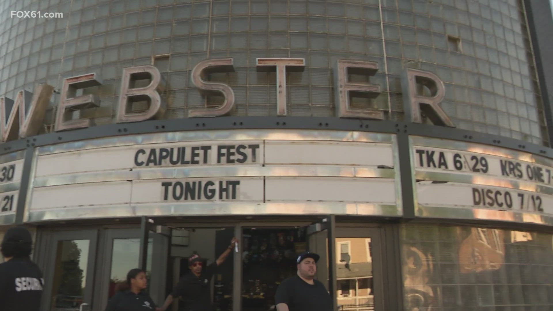 Capulet Fest was supposed to be held at Thomson Motor Speedway this weekend, but the venue changed at the last second to the Webster in Hartford.