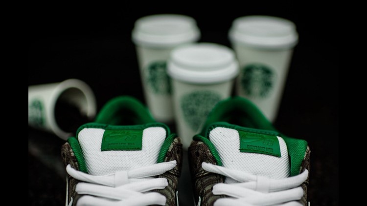 Nike releases Starbucks coffee-inspired 