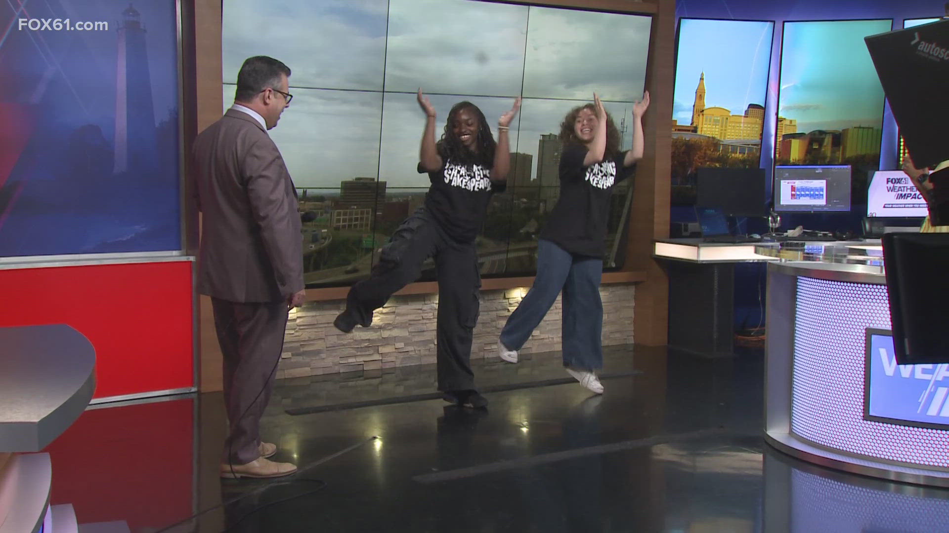 Dancers from Breakdancing Shakespeare show how to perform some basic breakdance moves.