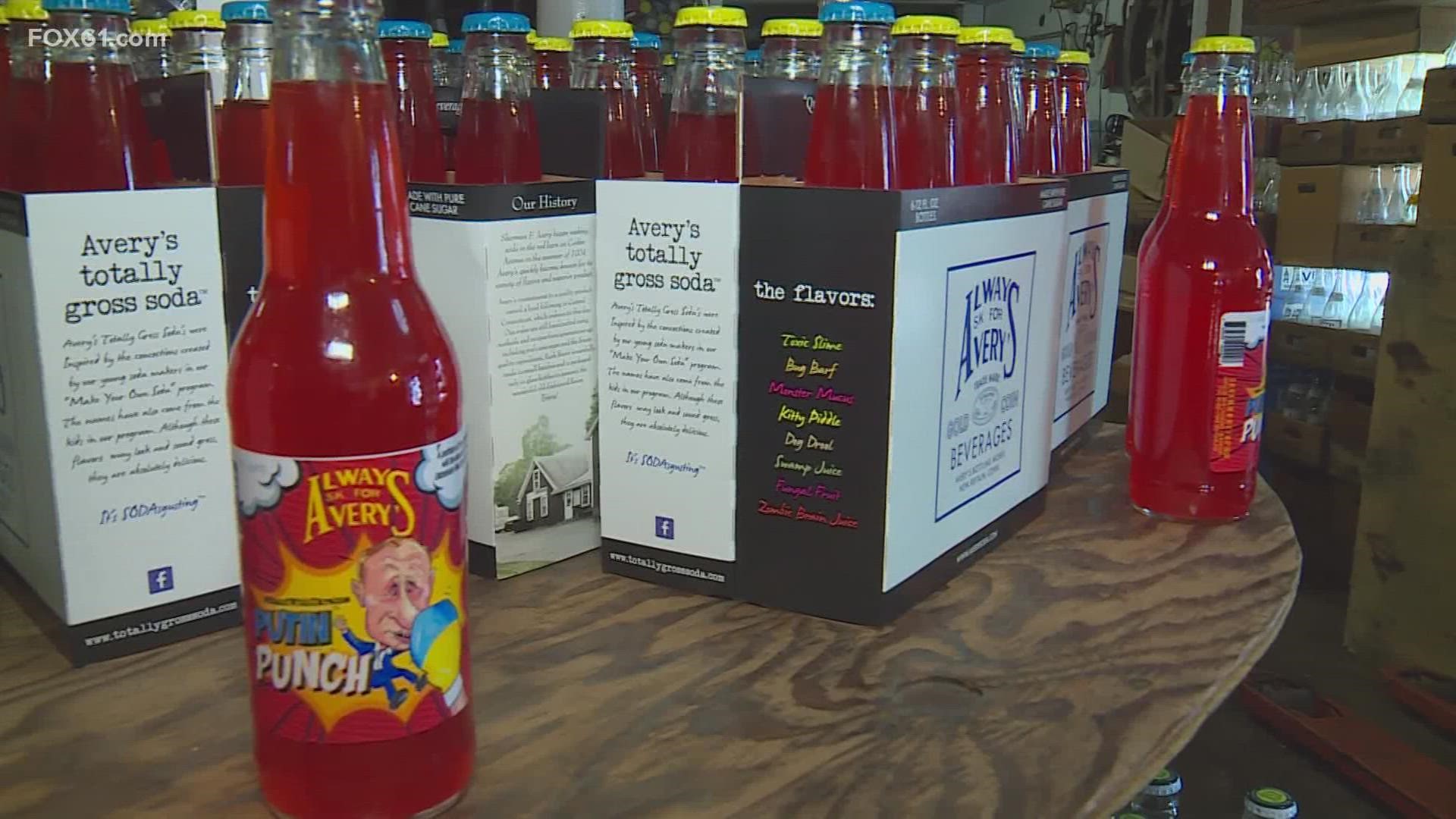 Some of the proceeds they receive in the purchase of their soda will go to support Ukraine