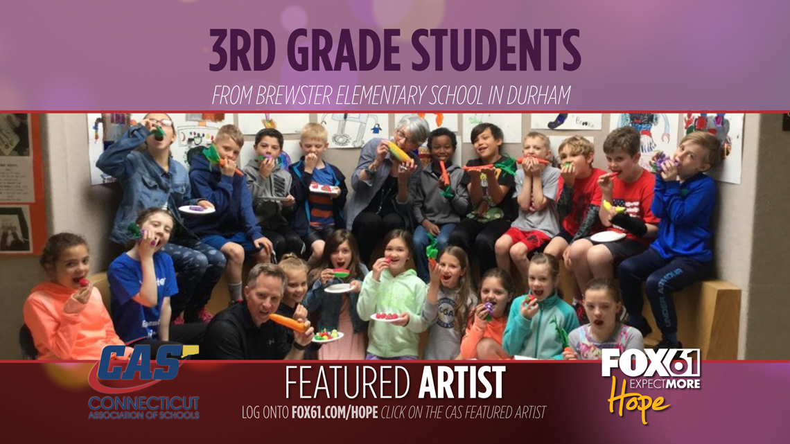 CAS Featured Student Artists Brewster Elementary School 3rd Grade