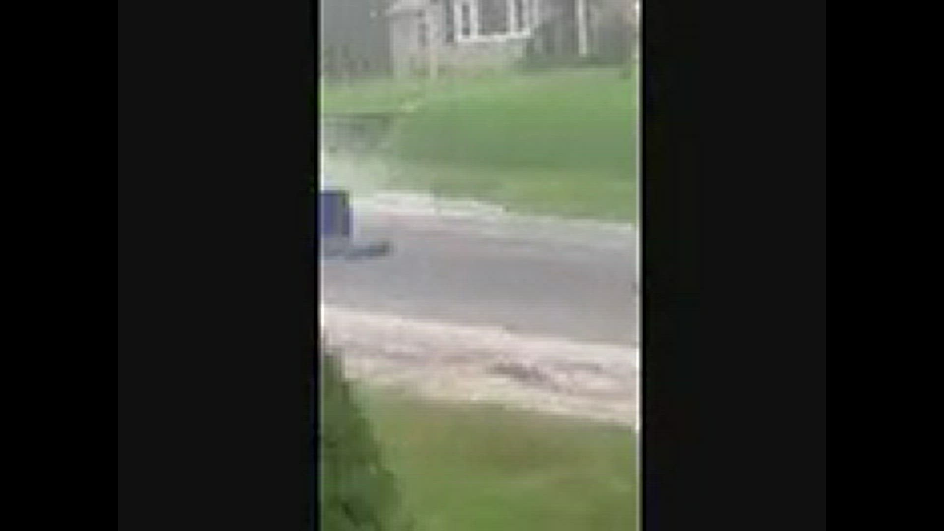 Route 69 in Bristol flooded after downpours
Credit: Pamela Girardin