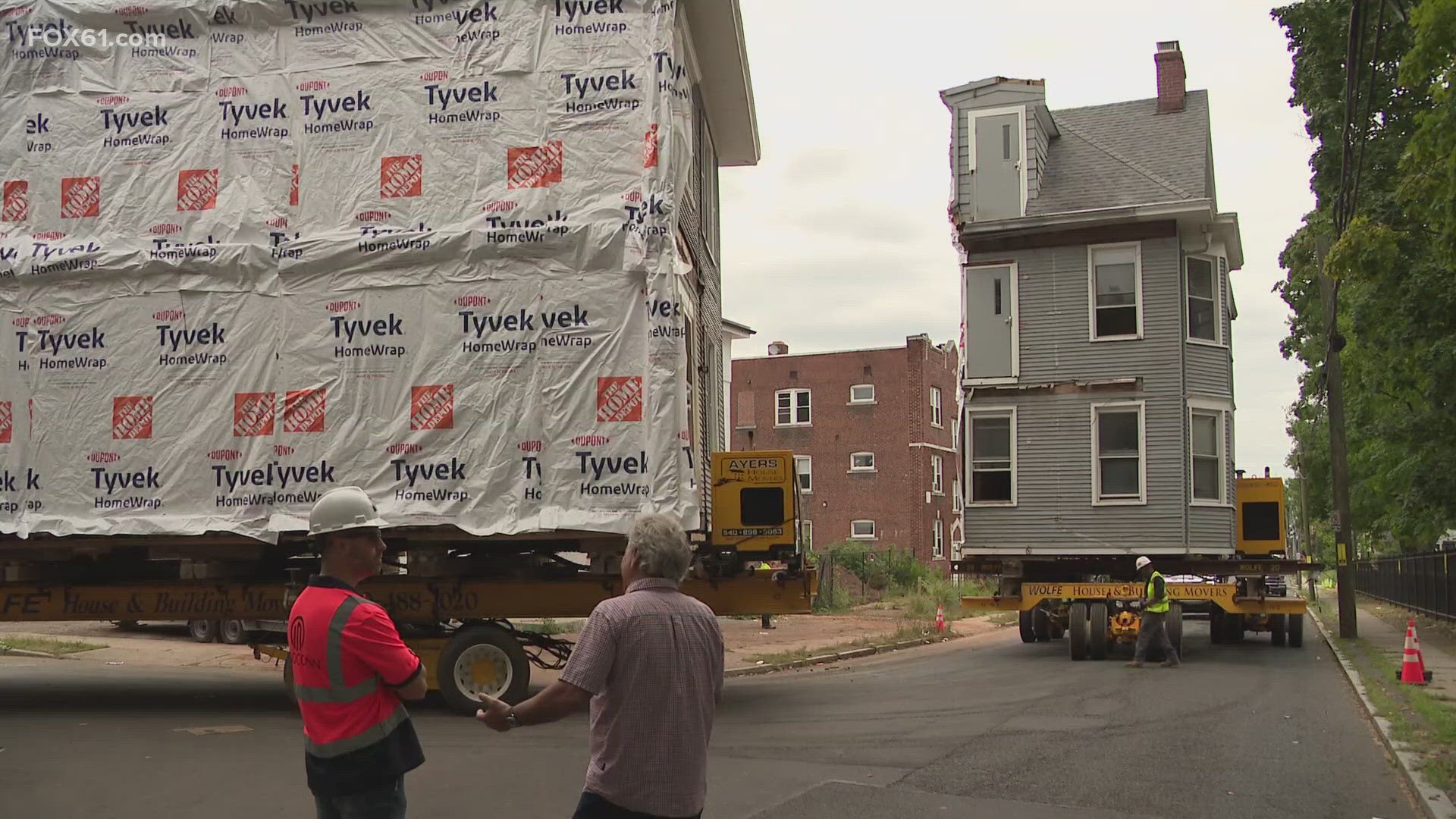 You may have noticed some unusual traffic in the Capital City Thursday. Four homes were transported on the roads and now sit on a different street.