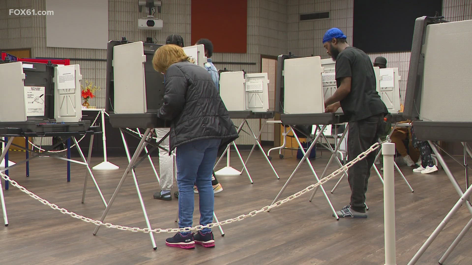 On Election Day across CT, people have been making their way to their polling places and in Greater Hartford there was certainly some enthusiasm among voters.