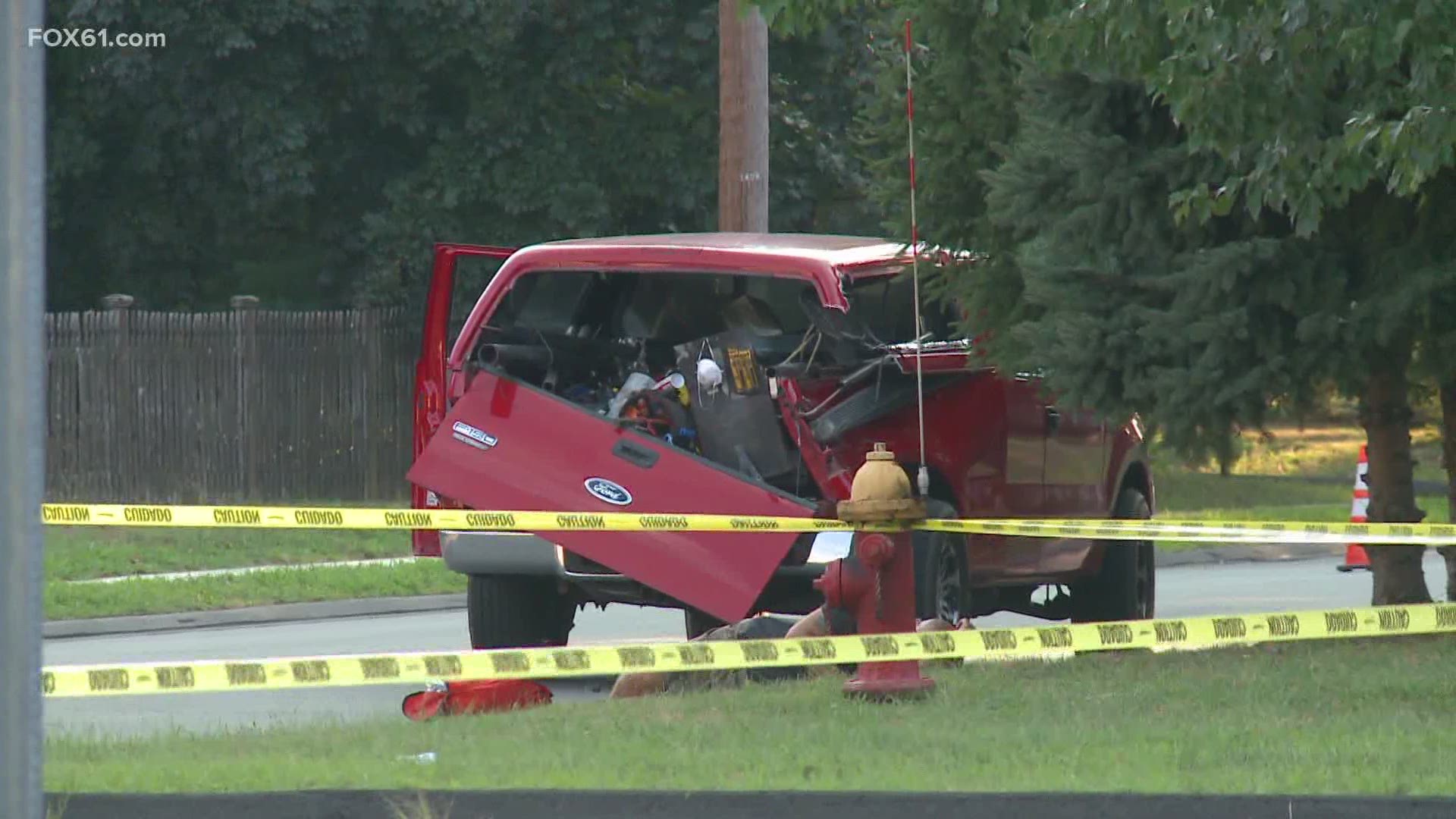 The crash happened on Route 5 near Manning Road.