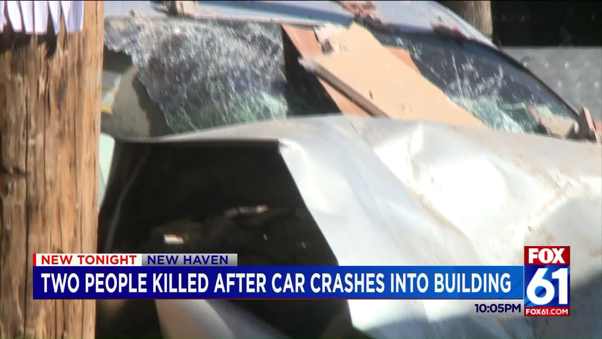 Two people killed when car crashes into New Haven market have been