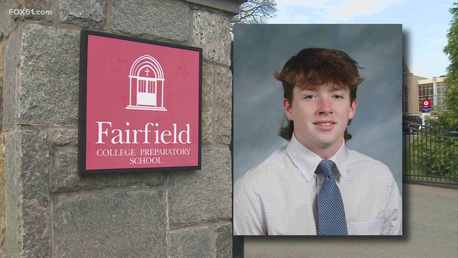 The father of the Fairfield Prep student fatally stabbed after a party in Shelton last year has filed a lawsuit against the parents hosting the party.