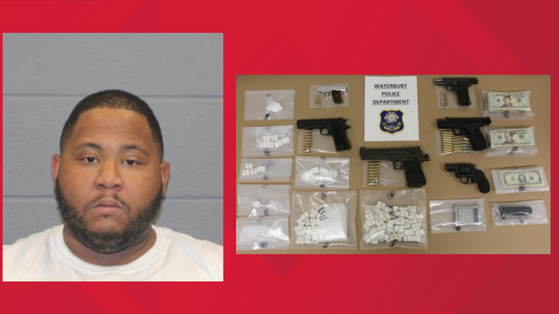 Guns, Illegal Narcotics Seized From Waterbury Man's Apartment: Police ...