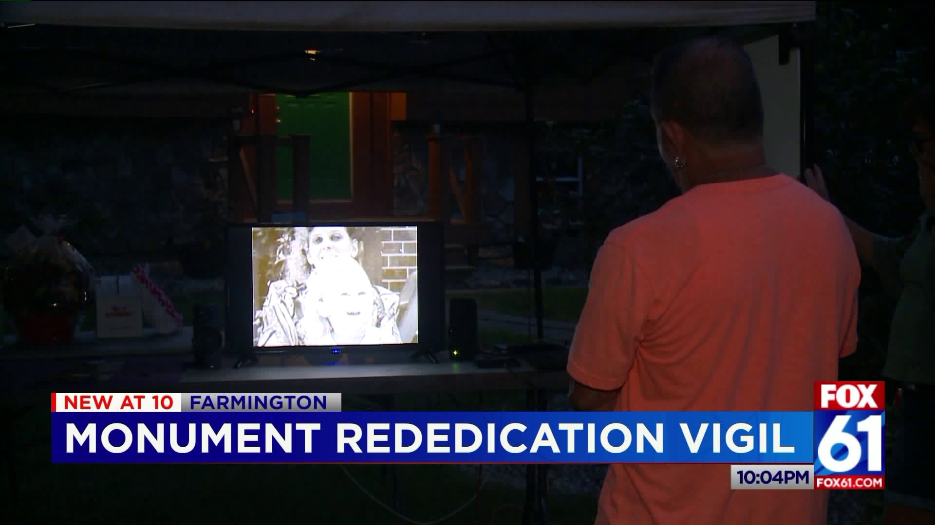 Monument in memory of Farmington teen vandalized