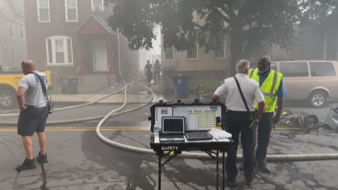 4 firefighters injured battling 3-alarm fire in New Haven | fox61.com
