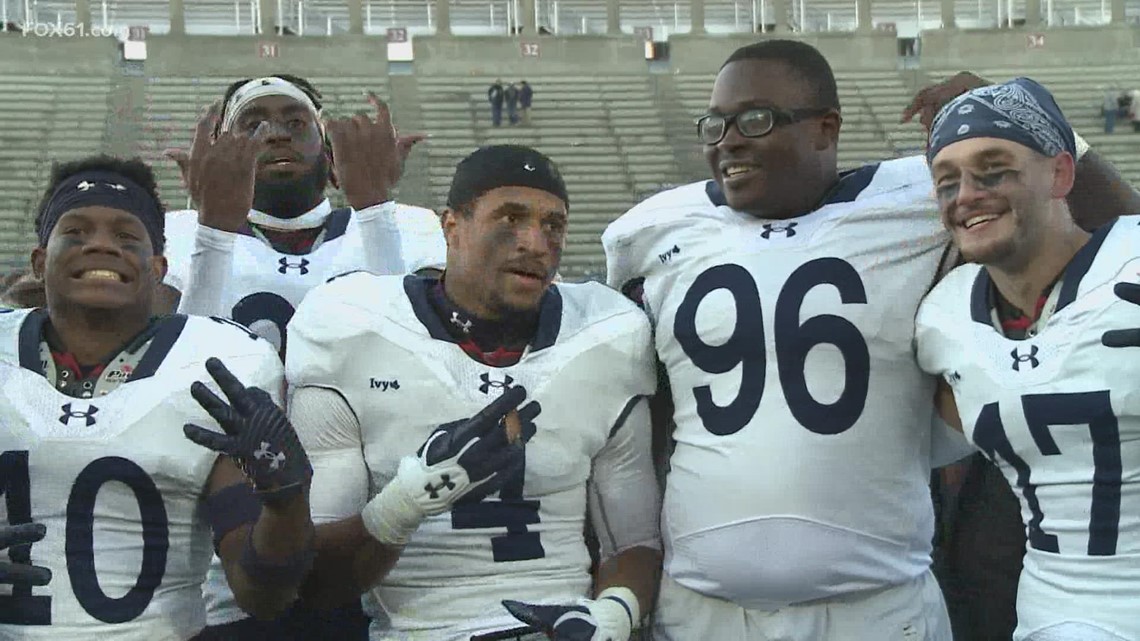 Yale football beats Harvard 1914 in The Game