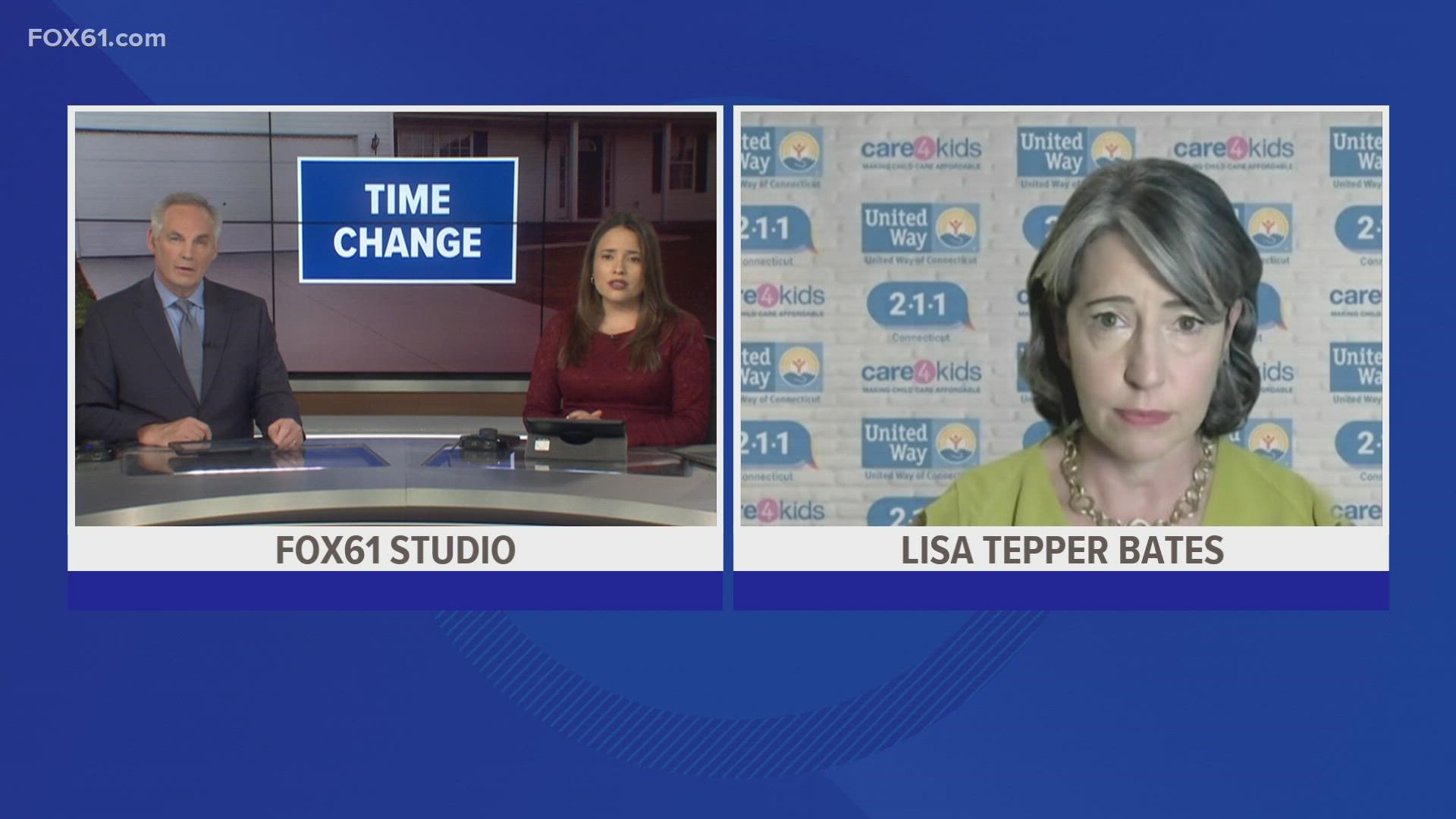 President and CEO of United Way of Connecticut Lisa Tepper Bates spoke to FOX61 about the 211 Housing Crisis Line Service.