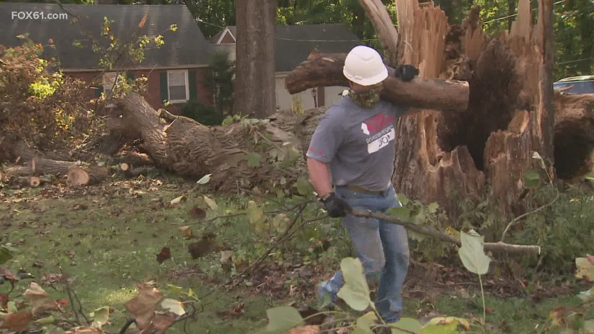 One homeowner is thankful for this group of strangers who turned out to be the group of friends he needed to move on from the storm.