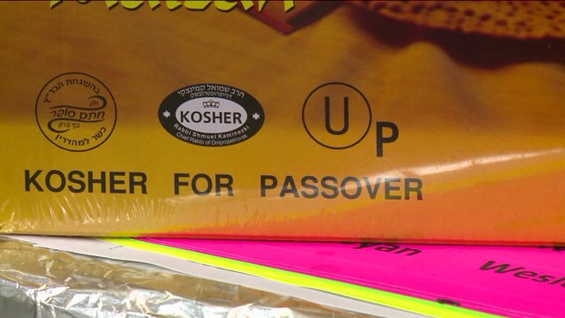 Prepping for Passover at the Chabad House in West Hartford