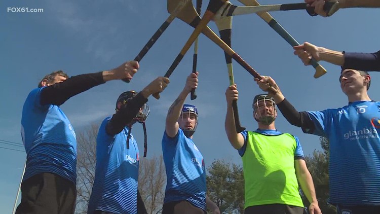 Ready for the St. Patrick’s Day Parade, local Hurling team looks to hit the streets of Hartford