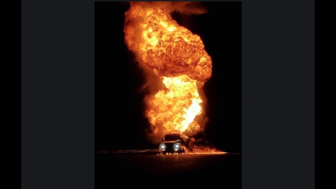 Tanker fire closes I91, causes evacuations