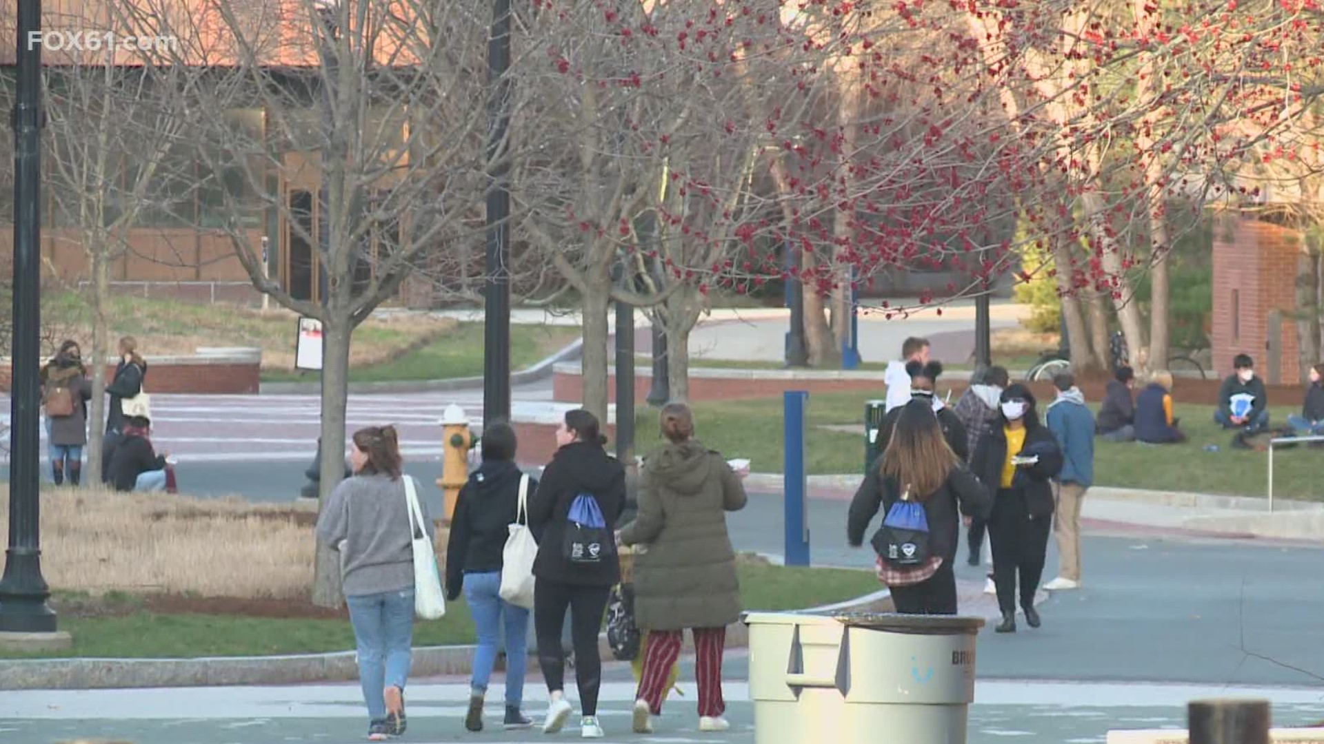 School officials note that large off-campus parties may be playing a role.