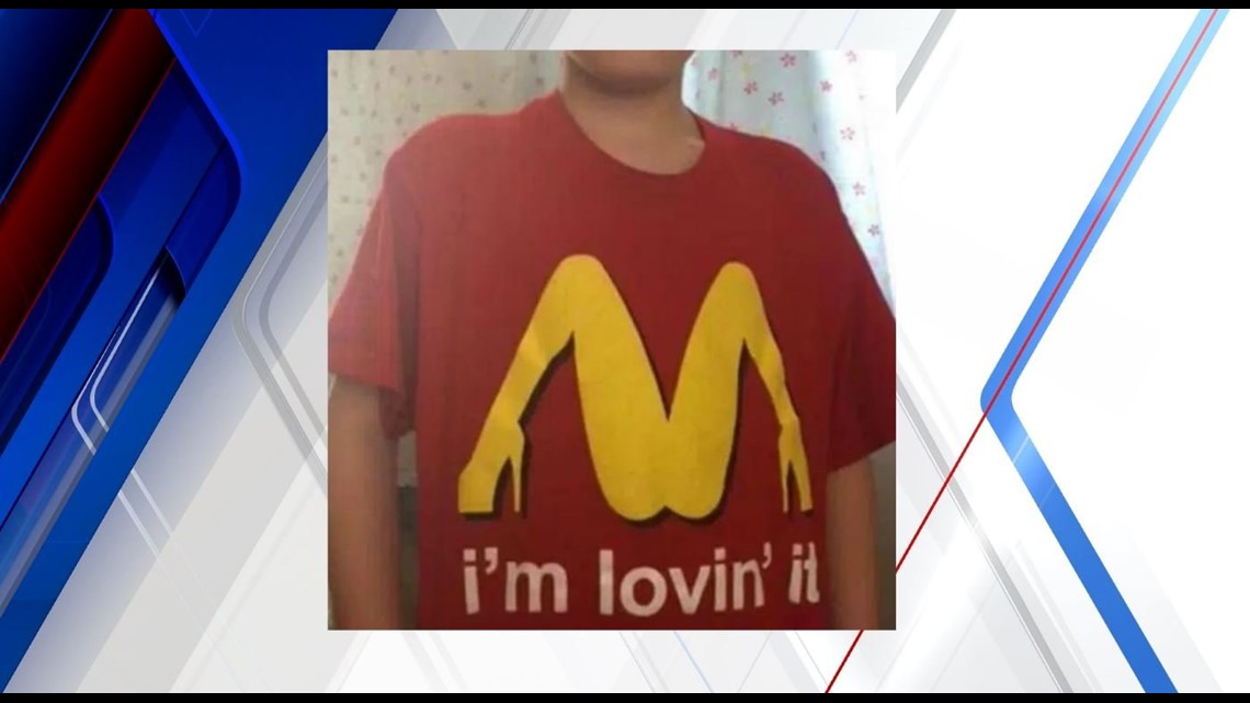 Mom Apologizes For Letting Her Son Wear X Rated Mcdonald S Shirt Fox61 Com