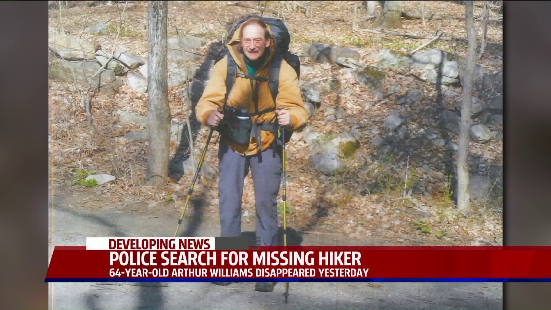 Searching for missing hiker
