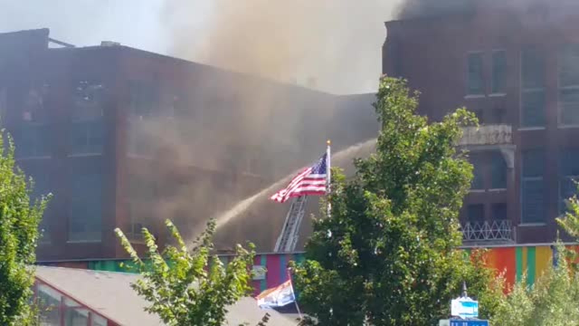 Bridgeport Fire At Remington Factory
