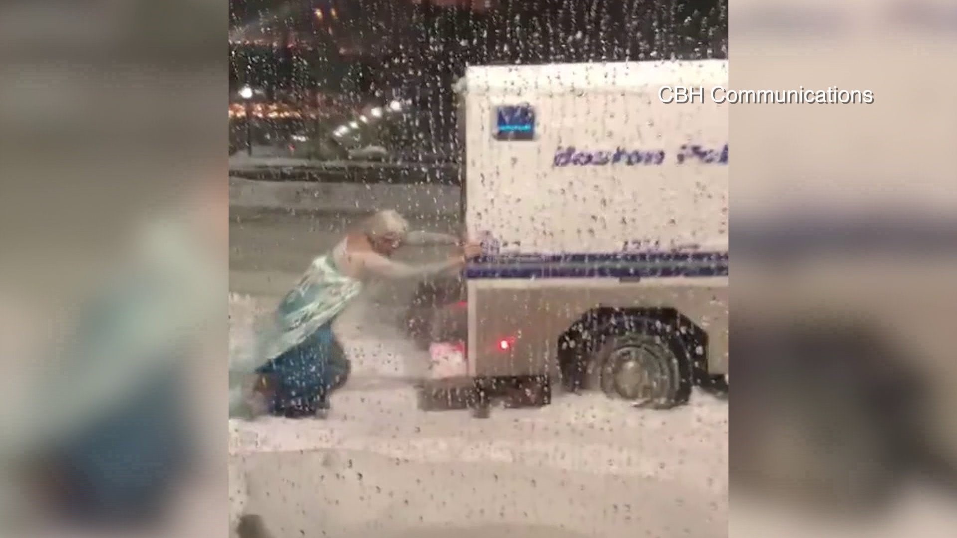 ELSA PUSHES BOSTON PD OUT OF SNOW