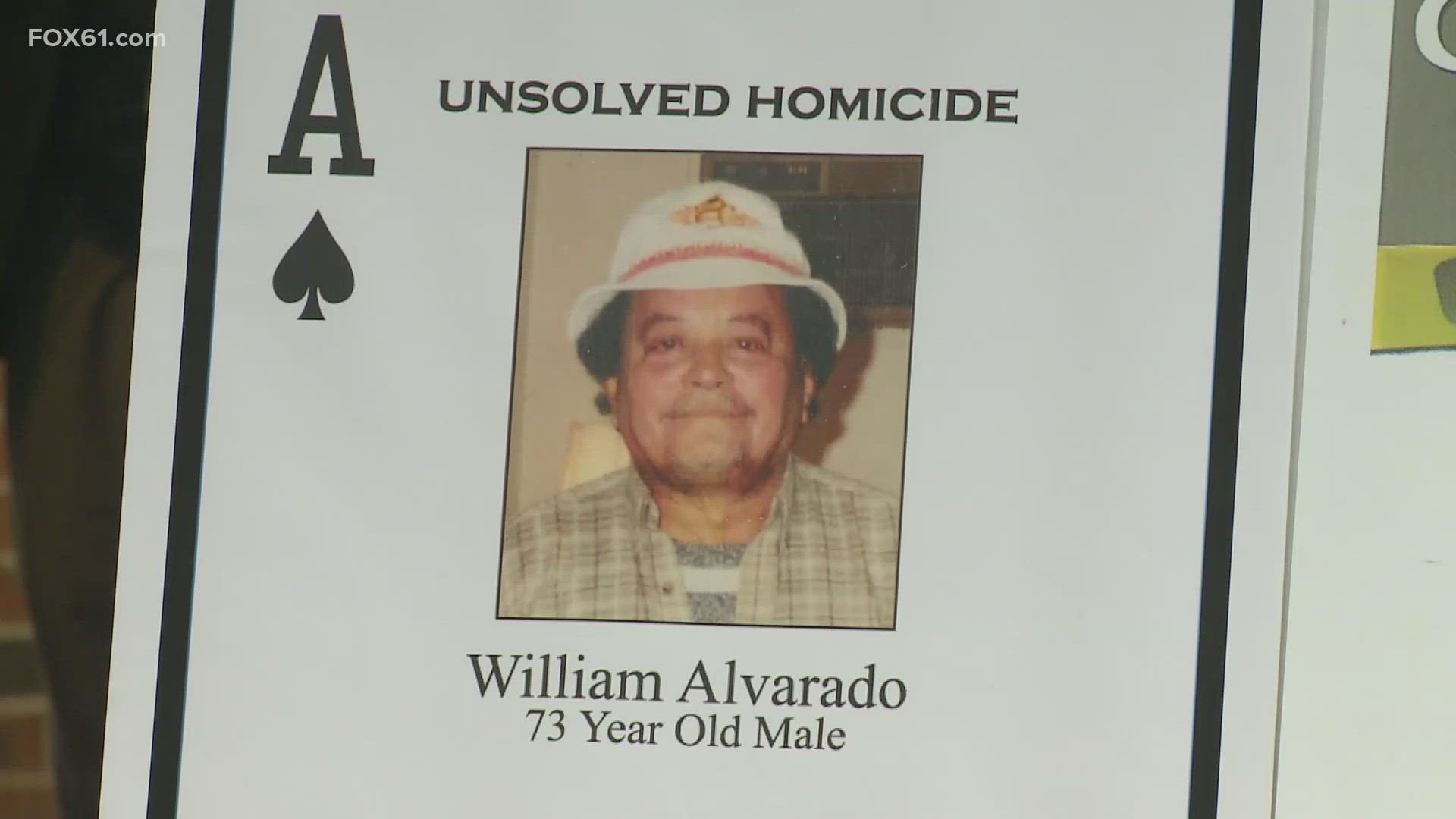 Police are calling on neighbors of the late William Alvarado, 73, to help solve his case after he was found inside the John Ashton Tower.