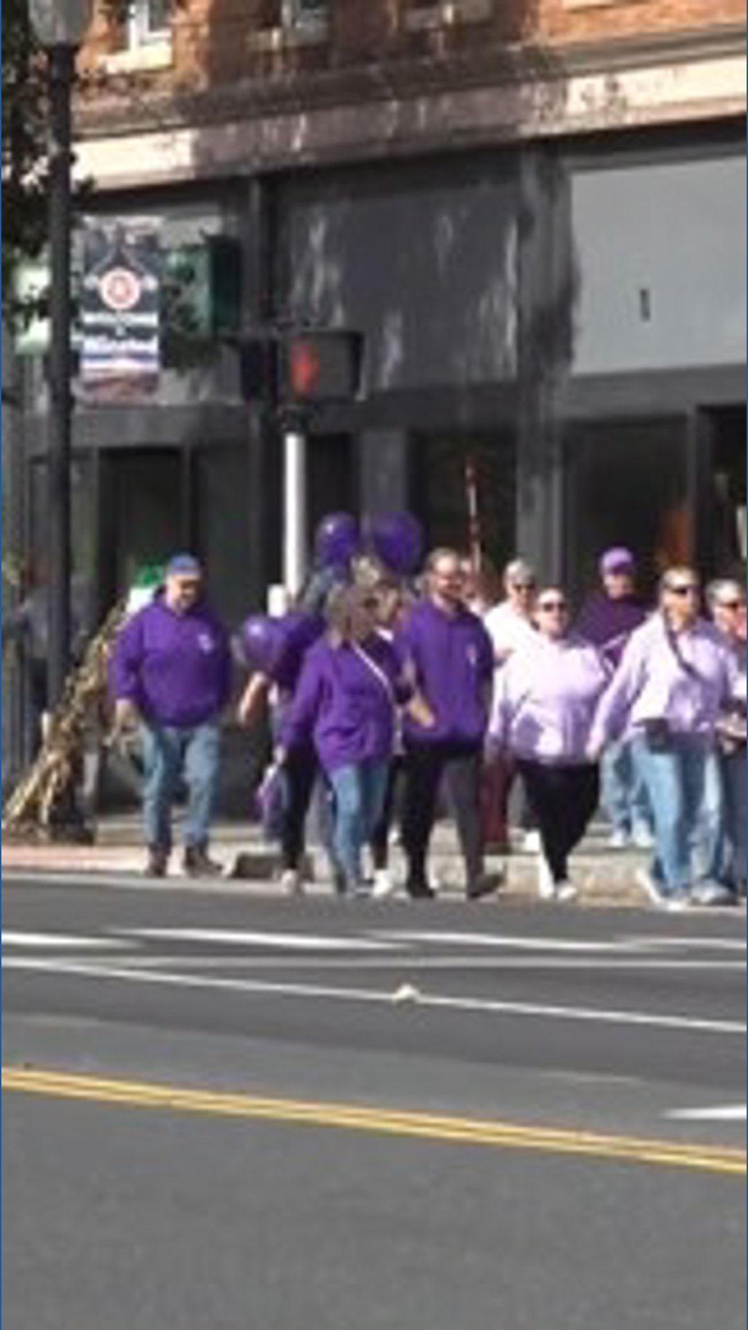 Walk In Lockable Skip Winchester community members walk in memory of domestic violence victim ...