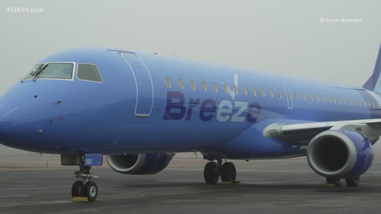 Breeze Airways to offer 4 new destinations from Bradley