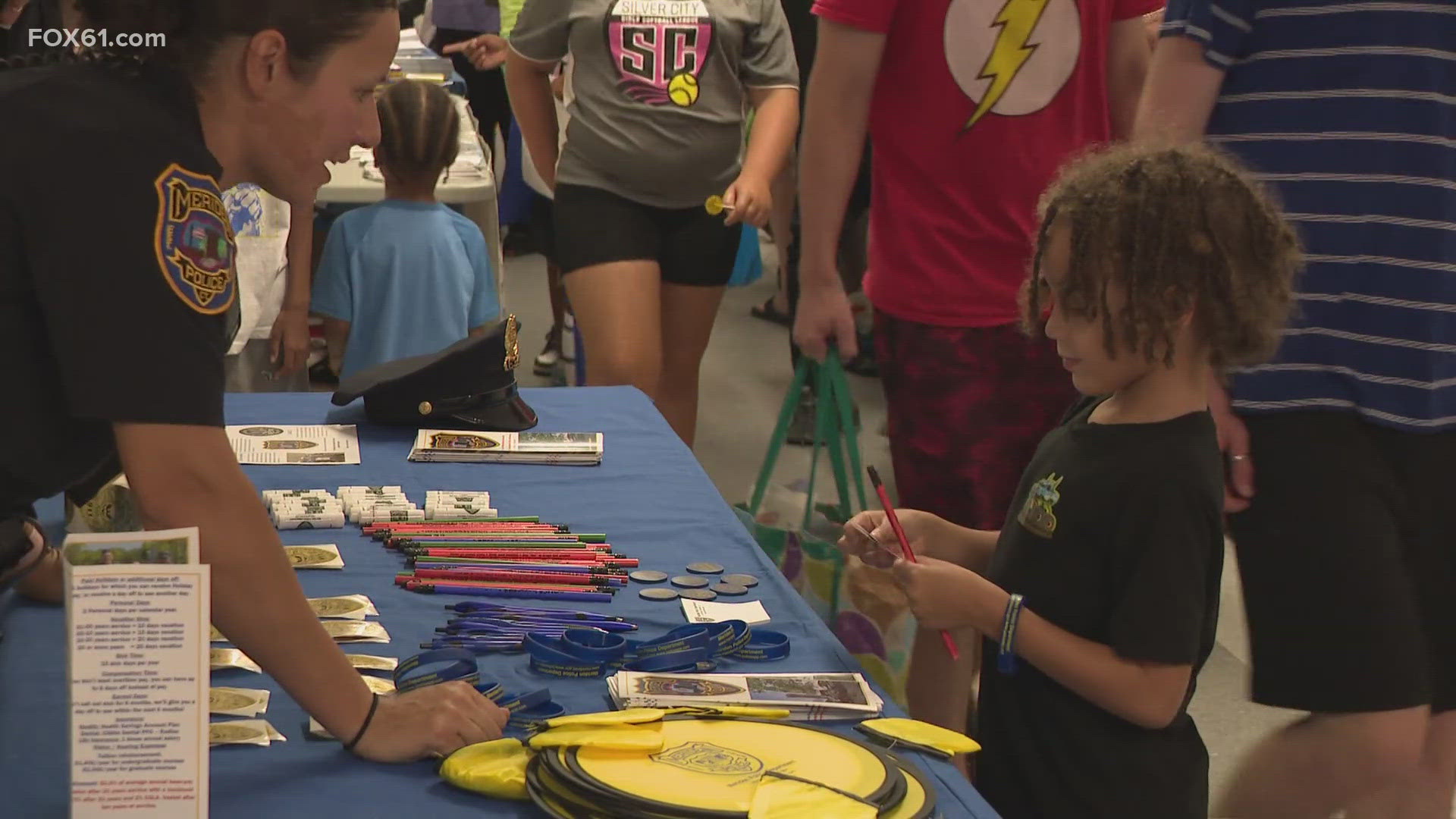 National Night Out celebrations took place all over the country Tuesday night, and in many Connecticut towns.