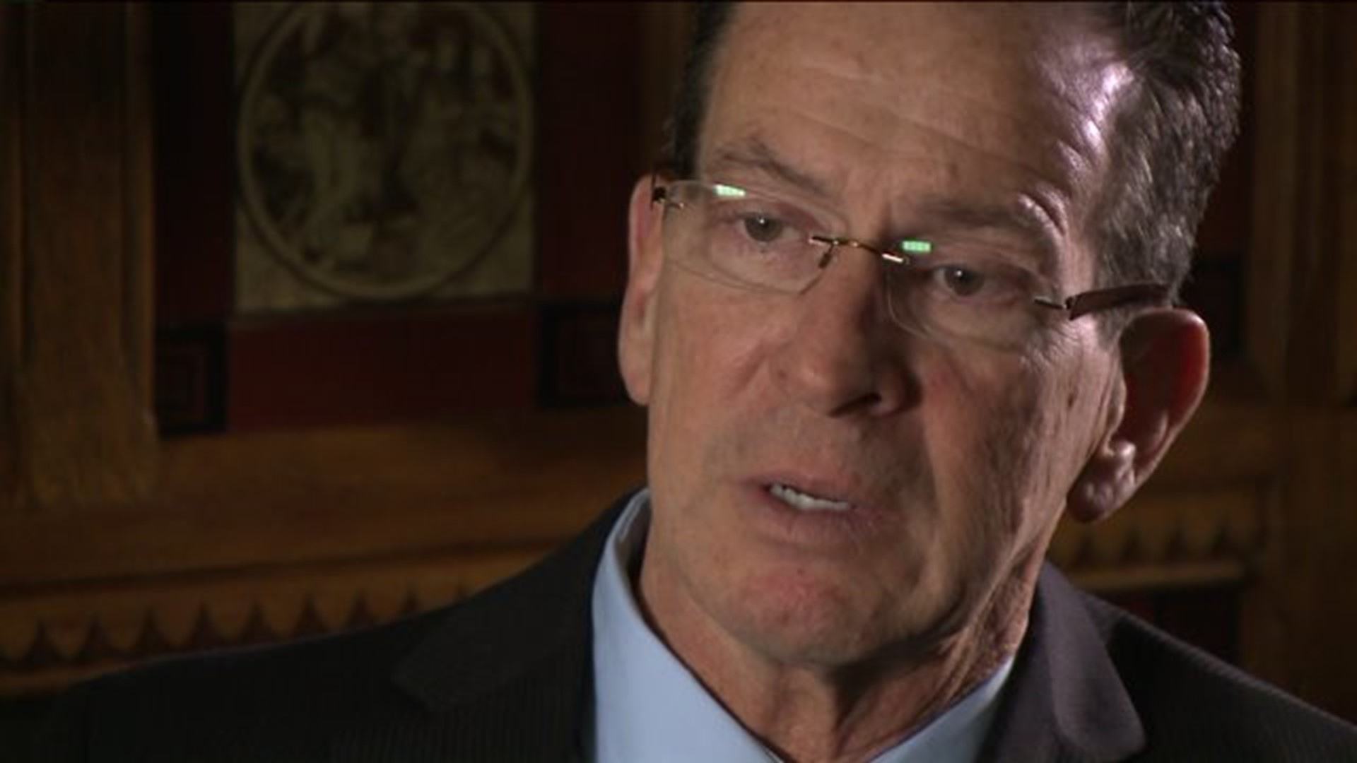 Malloy talks about issues facing the state