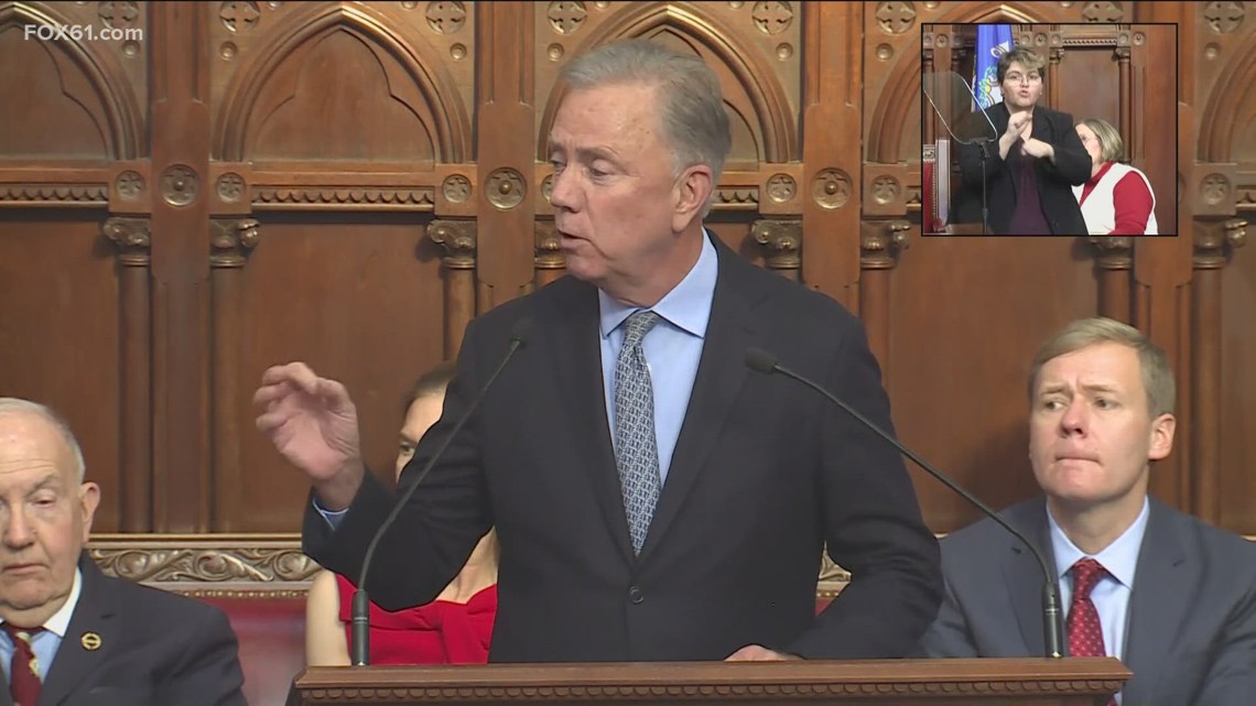 Lamont talks about housing, medical care, energy in State of the State address