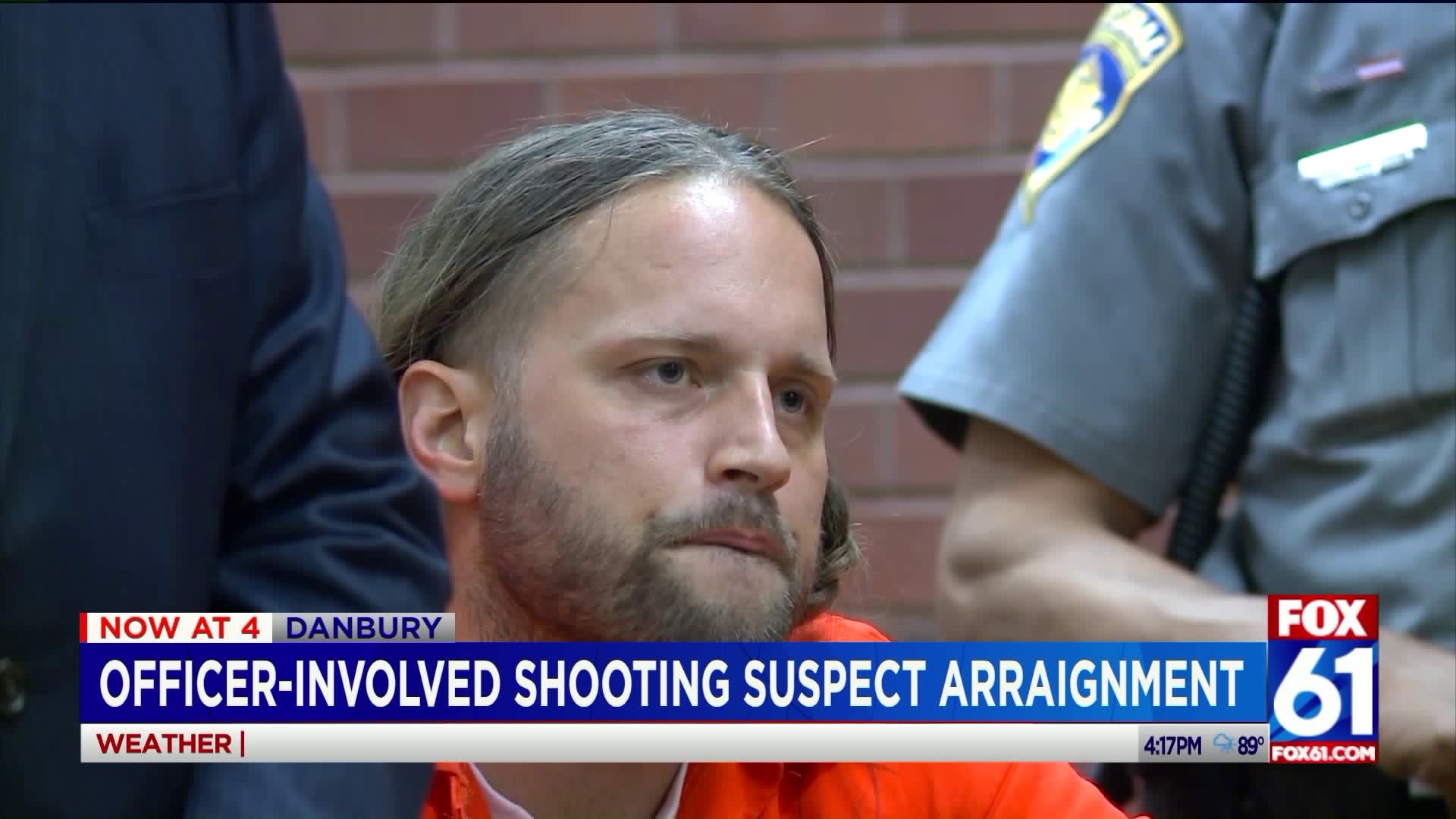 Officer-involved shooting suspect in Danbury in court