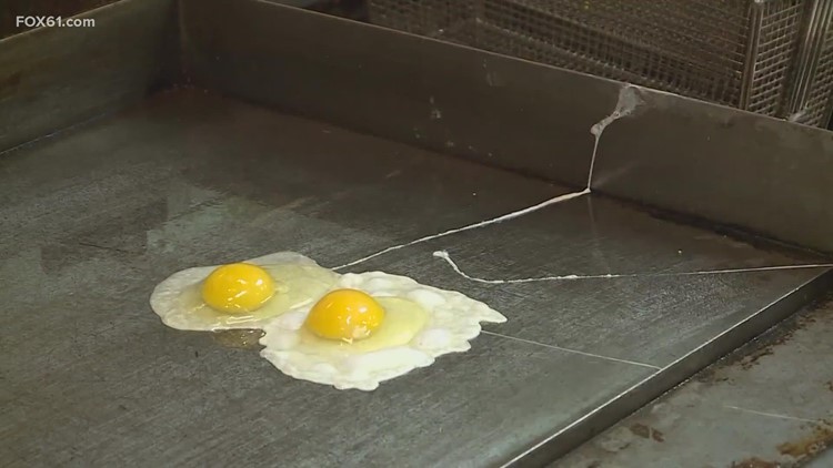 Egg shortage hurting Connecticut restaurants