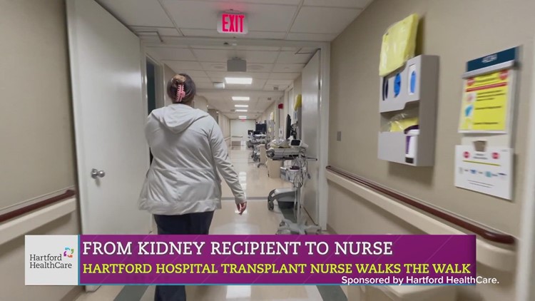 Hartford HealthCare Transplant Nurse Walks the Walk