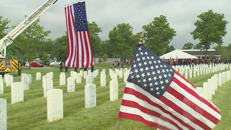 Unclaimed remains of veterans laid to rest in Middletown